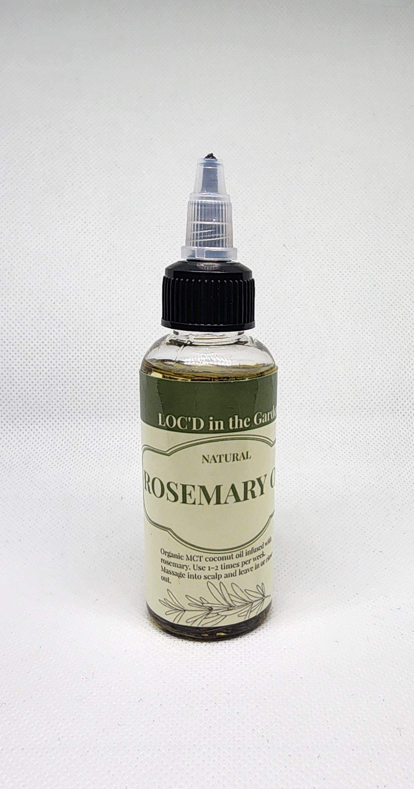 Rosemary Oil in 2 ounce bottle