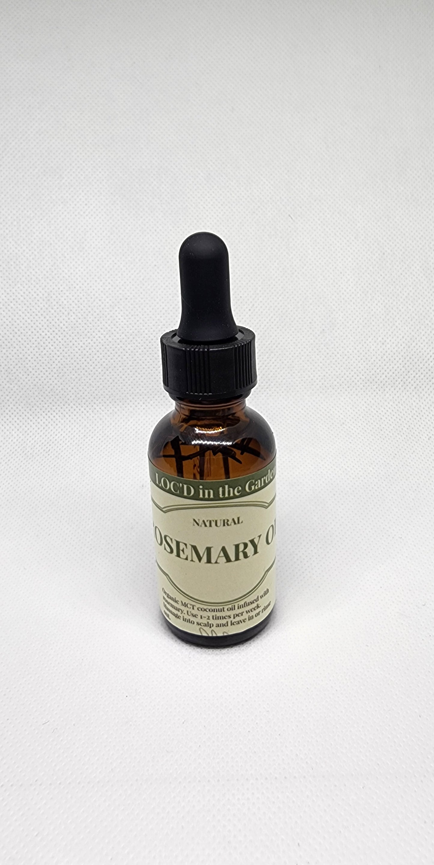 Rosemary Oil in 1 ounce dropper bottle
