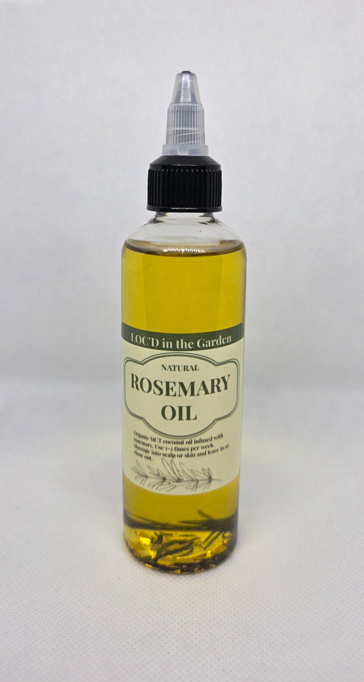 Rosemary Oil in 4 ounce bottle